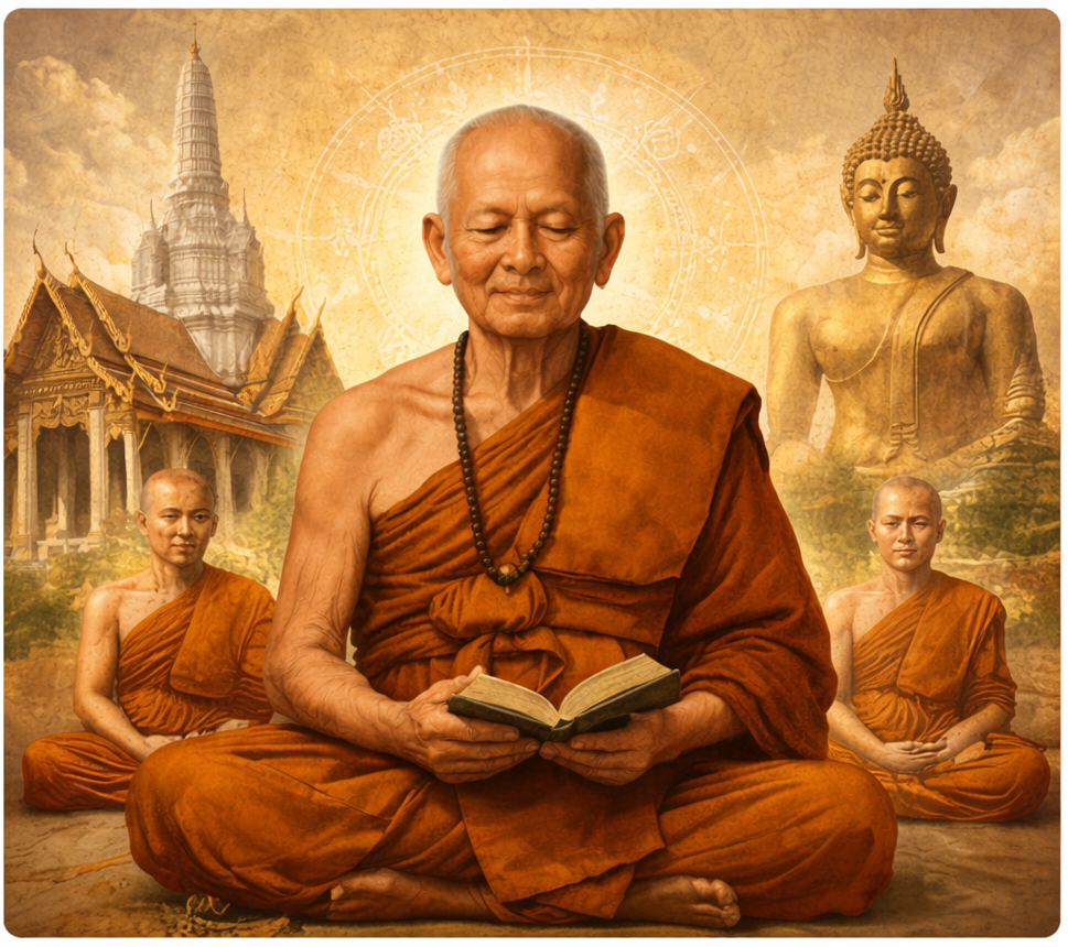 Famous Thai Buddhist Monks