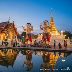 Wat Sam Ngam in Nakhon Pathom